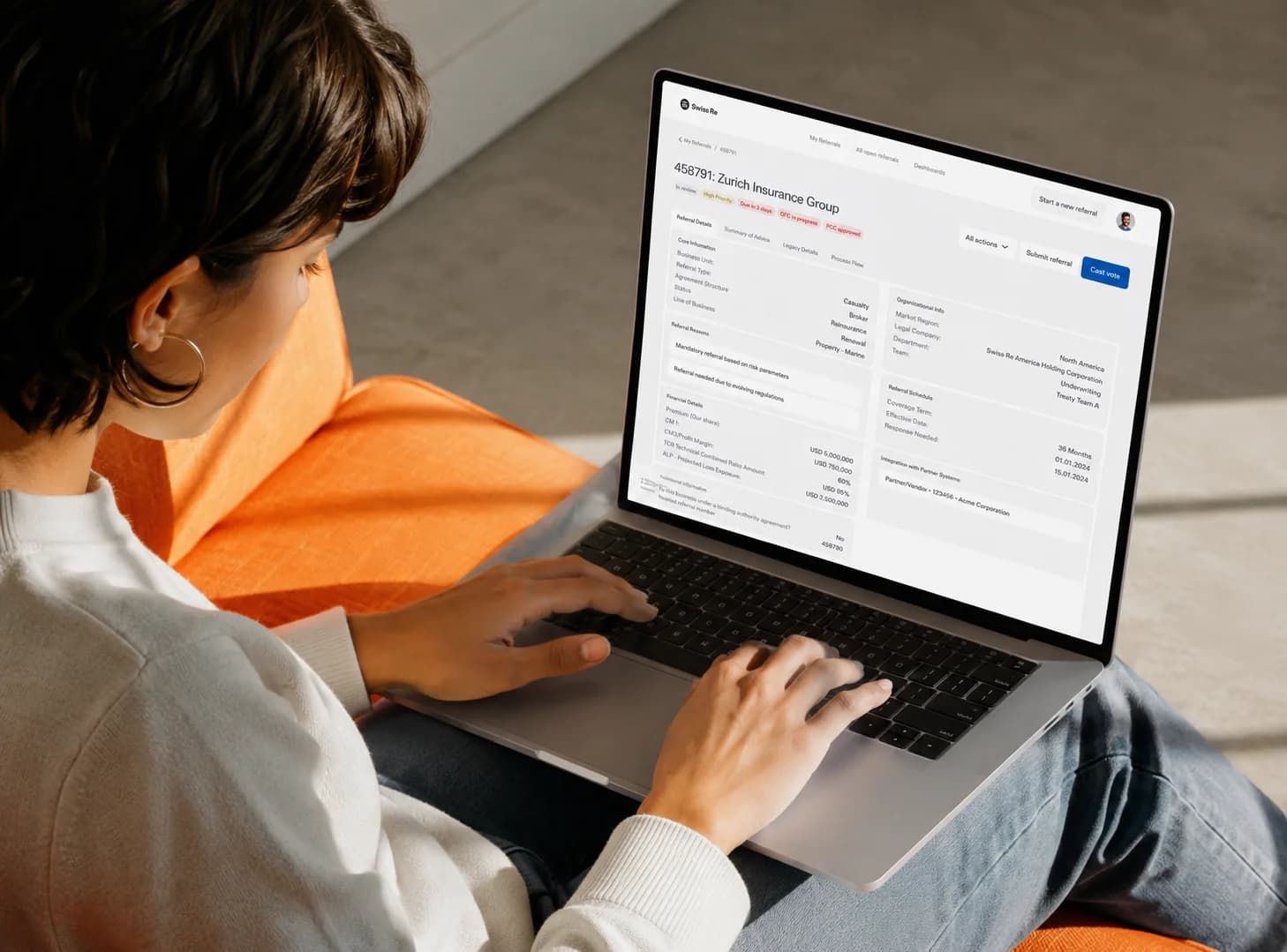 Swiss Re, Updated an 18-year-old governance platform without breaking critical workflows